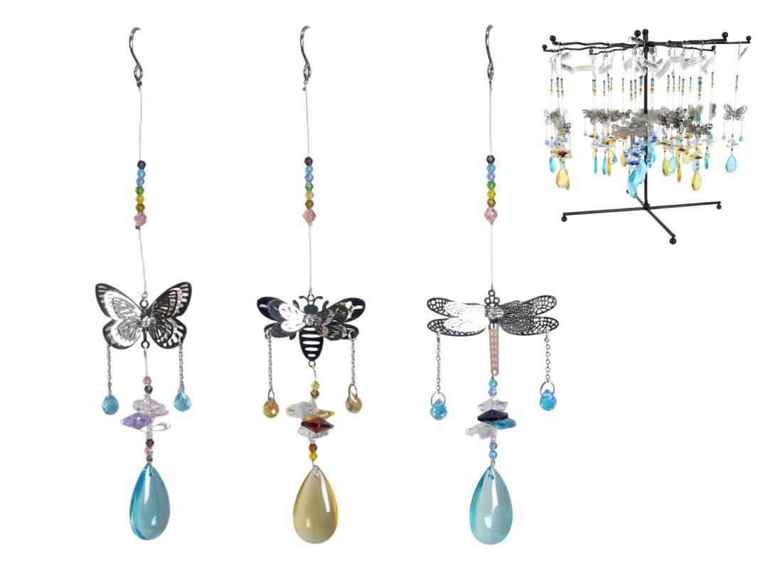 Bumble Bee glass/crystal Hanger